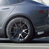19" Vorsteiner V-FF 103 Forged Concave Graphite Wheels Rims Fits Tesla Model 3