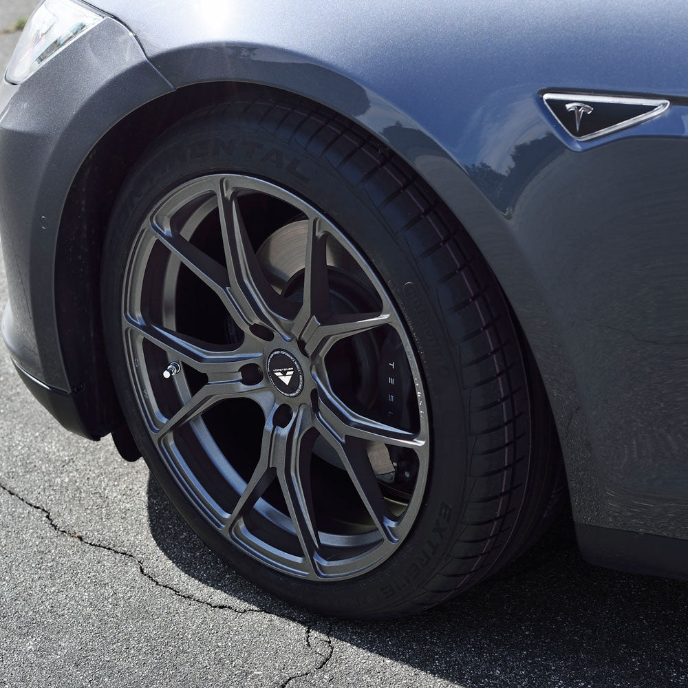 19" Vorsteiner V-FF 103 Forged Concave Graphite Wheels Rims Fits Tesla Model 3