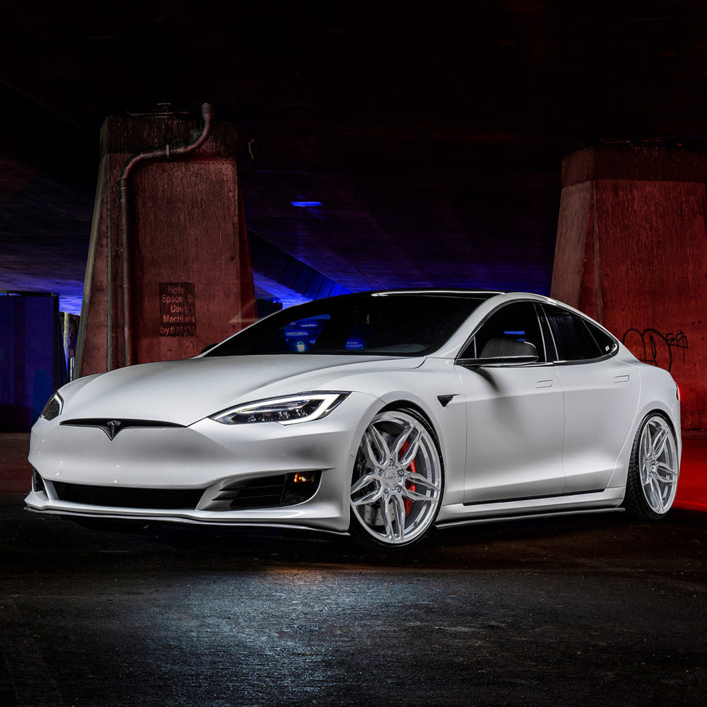 20" ADV1 ADV005 Black 20x9 20x10.5 Forged Concave Wheels Rims Fits Tesla Model 3