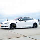 19" Vossen HF3 Black 19X8.5 19X9.5 1411 Concave Wheels Rims Fits Tesla Model 3