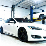 19" Vossen HF3 Black 19X8.5 19X9.5 1411 Concave Wheels Rims Fits Tesla Model 3