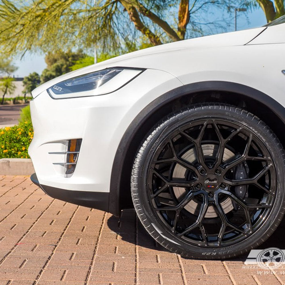 20" Gianelle Monte Carlo Black 20x8.5 20x10 Wheels Rims Fit BMW 320 328 335 340