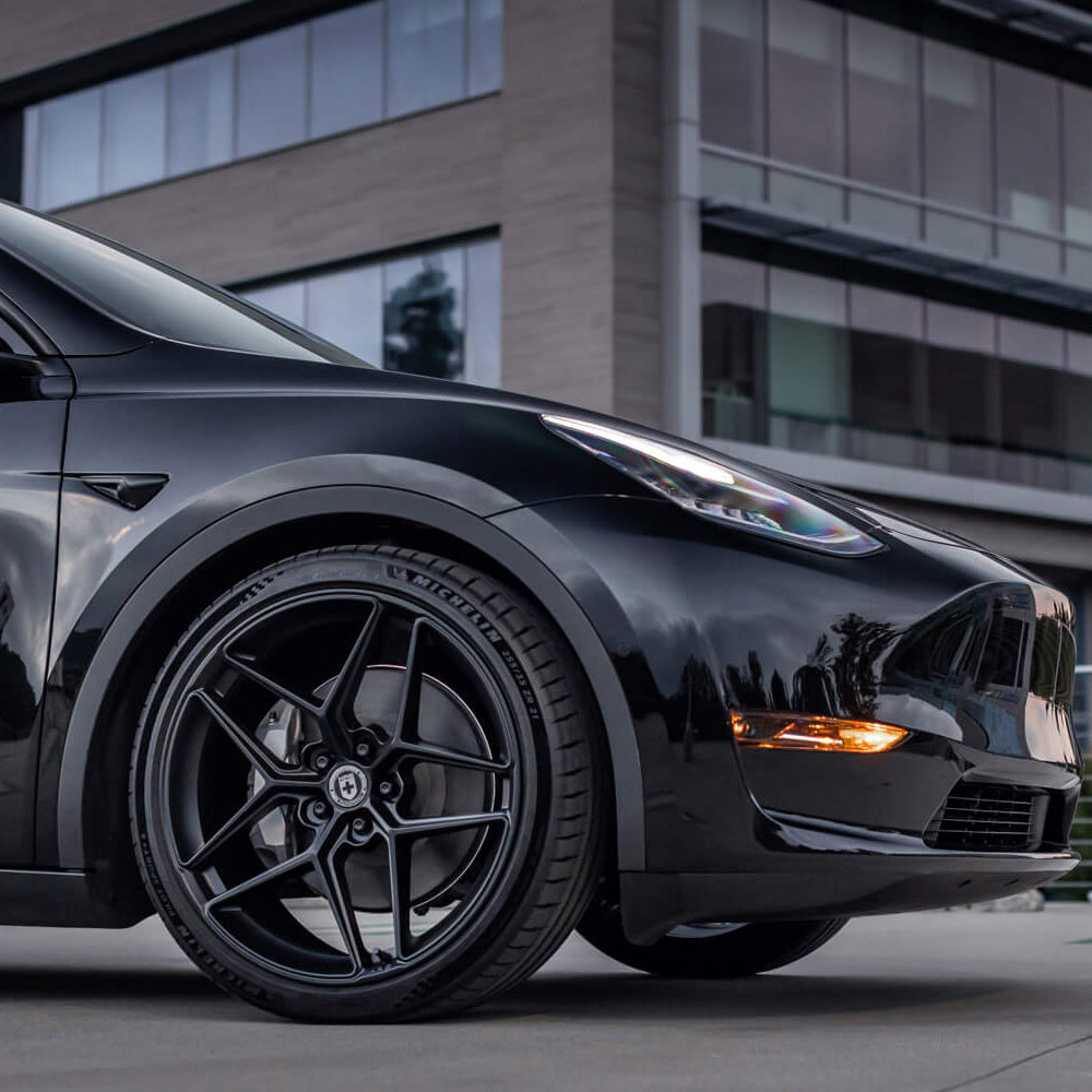 20" HRE FF11 Black 20x9 20x10 Forged Concave Wheels Rims Fits Tesla Model Y