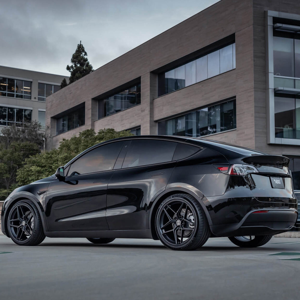 20" HRE FF11 Black 20x9 20x10 Forged Concave Wheels Rims Fits Tesla Model Y