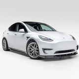 Vorsteiner Aero Add On Bumper Flares Carbon Fiber 2x2 Glossy Fits Tesla Model Y