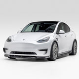 Vorsteiner Aero Add On Bumper Flares Carbon Fiber 2x2 Glossy Fits Tesla Model Y