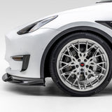 Vorsteiner Aero Add On Bumper Flares Carbon Fiber 2x2 Glossy Fits Tesla Model Y