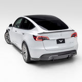 Vorsteiner Aero Rear Diffuser Carbon Fiber 2x2 Glossy Fits Tesla Model Y