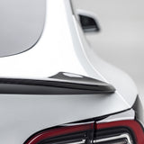 Vorsteiner Aero Decklid Spoiler Carbon Fiber 2x2 Glossy Fits Tesla Model Y