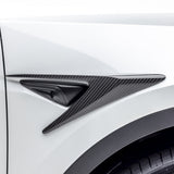Vorsteiner Aero Add On Fender Vents Carbon Fiber 2x2 Glossy Fits Tesla Model Y