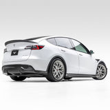 Vorsteiner Aero Decklid Spoiler Carbon Fiber 2x2 Glossy Fits Tesla Model Y