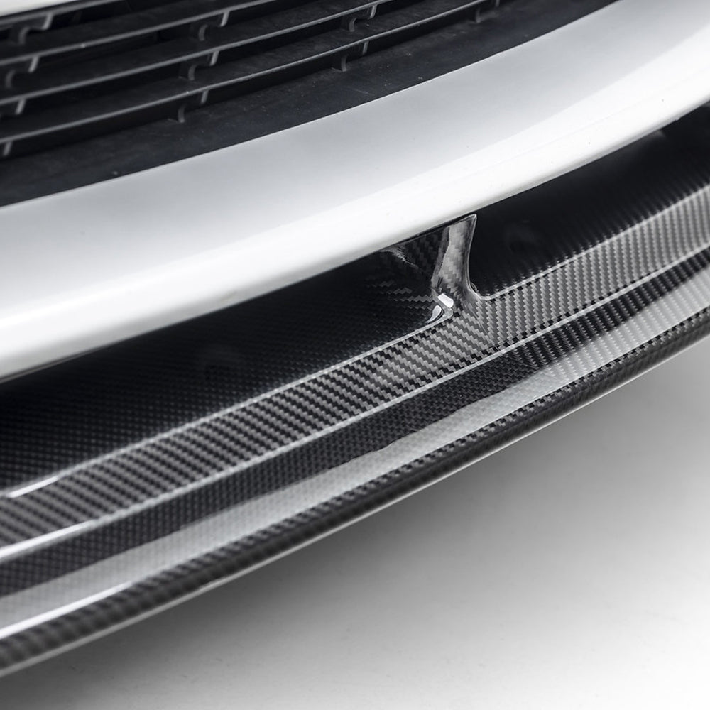 Vorsteiner Aero Front Spoiler Carbon Fiber 2x2 Glossy Fits Tesla Model Y