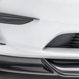 Vorsteiner Aero Front Spoiler Carbon Fiber 2x2 Glossy Fits Tesla Model Y