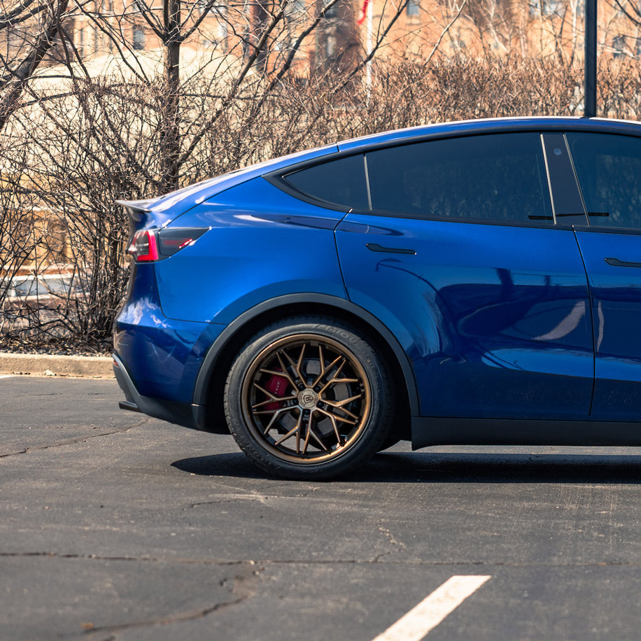 19" Rohana RFC3 Bronze 19x8.5 19x9.5 Concave Wheels Rims Fits Tesla Model 3