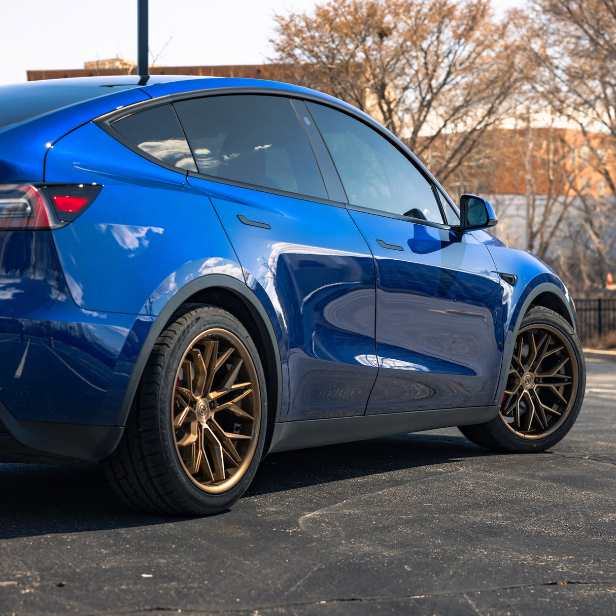 19" Rohana RFC3 Bronze 19x8.5 19x9.5 Concave Wheels Rims Fits Tesla Model 3