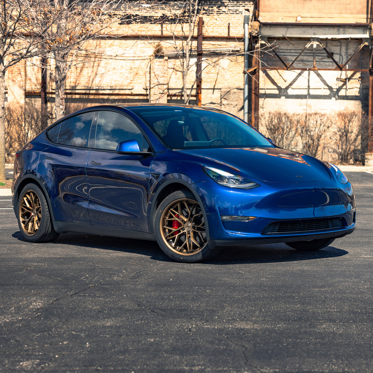 19" Rohana RFC3 Bronze 19x8.5 19x9.5 Concave Wheels Rims Fits Tesla Model 3