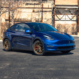 19" Rohana RFC3 Bronze 19x8.5 19x9.5 Concave Wheels Rims Fits Tesla Model 3