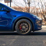 19" Rohana RFC3 Bronze 19x8.5 19x9.5 Concave Wheels Rims Fits Tesla Model 3