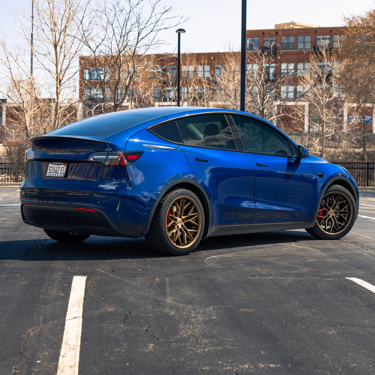 19" Rohana RFC3 Bronze 19x8.5 19x9.5 Concave Wheels Rims Fits Tesla Model 3