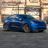 19" Rohana RFC3 Bronze 19x8.5 19x9.5 Concave Wheels Rims Fits Tesla Model 3