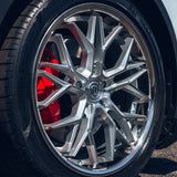 19" Rohana RFC3 Silver 19x8.5 19x9.5 Concave Wheels Rims Fits Tesla Model 3