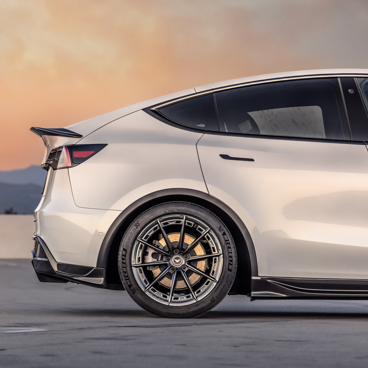 20" Vorsteiner VFX 001 Forged Concave Graphite Wheels Rims Fits Tesla Model Y