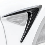 Vorsteiner Aero Add On Fender Vents Carbon Fiber 2x2 Glossy Fits Tesla Model Y
