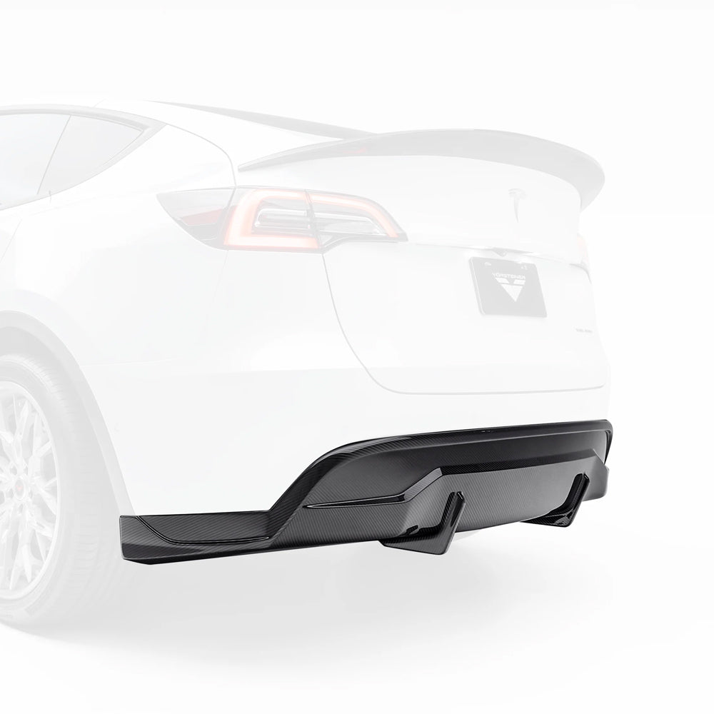 Vorsteiner Aero Rear Diffuser Carbon Fiber 2x2 Glossy Fits Tesla Model Y