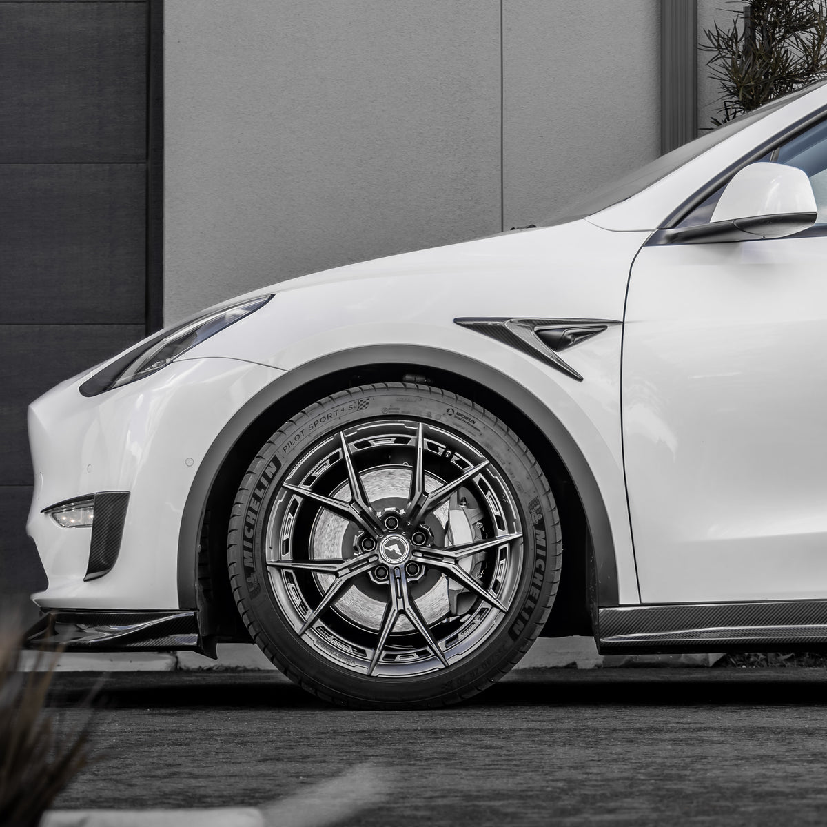 20" Vorsteiner VFX 002 Forged Concave Graphite Wheels Rims Fits Tesla Model Y