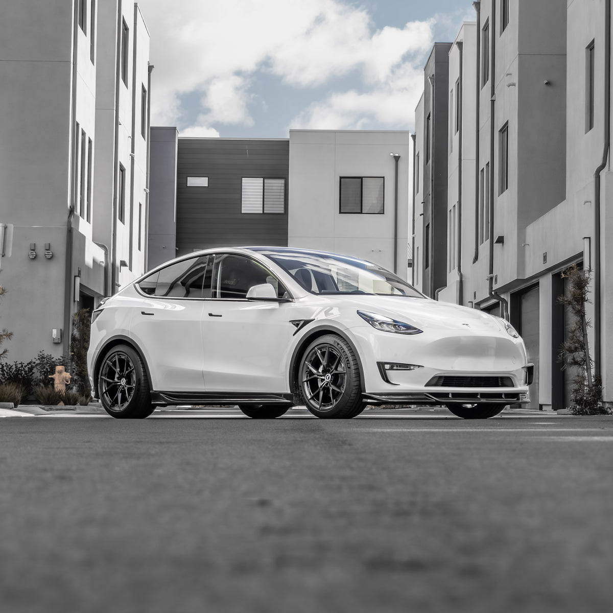 20" Vorsteiner VFX 002 Forged Concave Graphite Wheels Fits Tesla Model Y