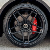 22" HRE FF11 Black 22x10.5 Forged Concave Wheels Rims Fits Mercedes GLS GLS63