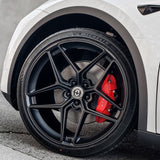 22" HRE FF11 Black 22x9.5 Forged Concave Wheels Rims Fits Ford Mustang Mach-E