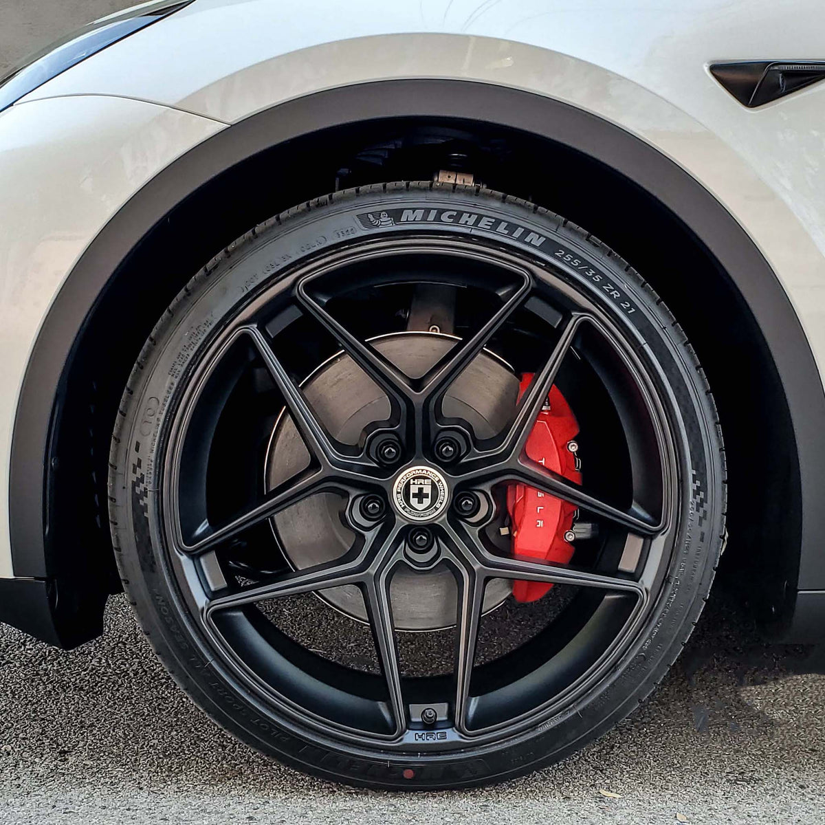 20" HRE FF11 Black 20x9 20x10 Forged Concave Wheels Rims Fits Tesla Model Y