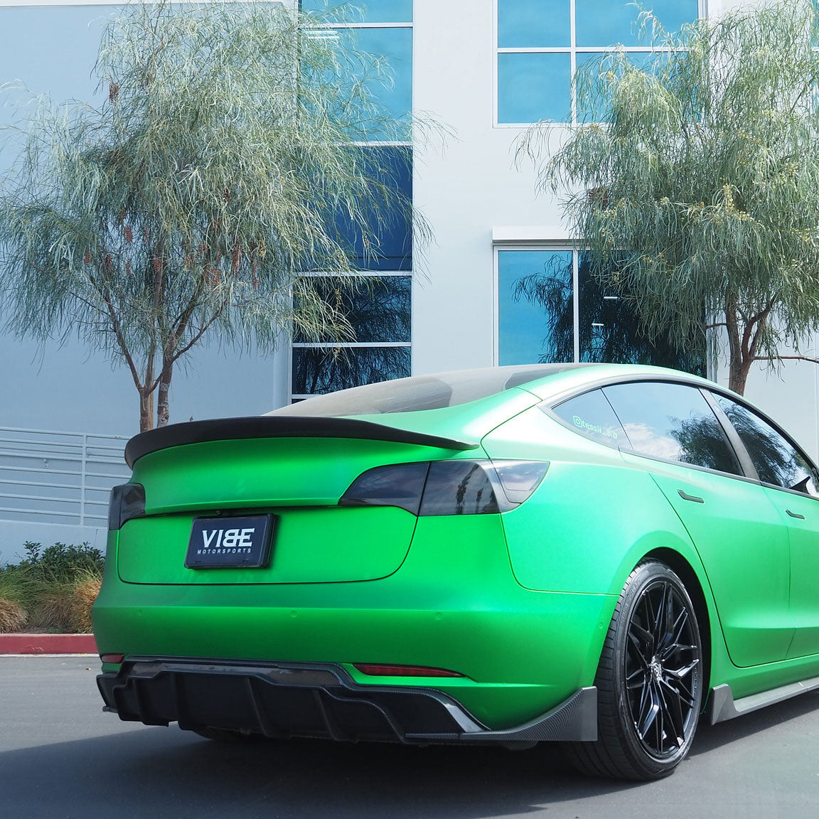 19" Rohana RFX17 Black Forged Concave Wheels Rims Fits Tesla Model 3