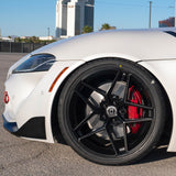 20" HRE FF11 Black 20x9 20x10.5 Forged Concave Wheels Rims Fits Toyota Supra GR