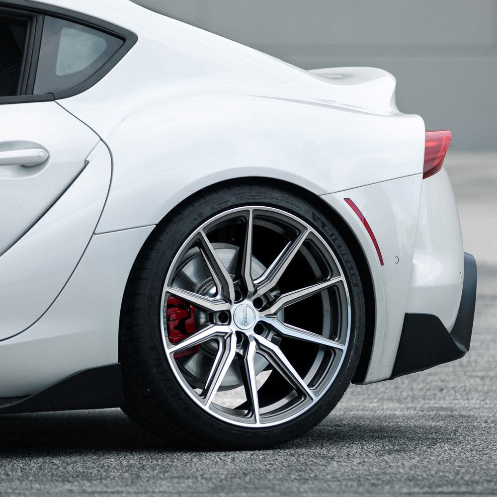 22" Vossen HF3 Grey 22X9 22X11 1192 Concave Wheels Rims Fits Mercedes-Benz CL550