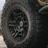 17" HRE FT1 Black 17x9 Concave Wheels Rims 2007-2014 Chevrolet Silverado 1500
