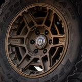 17" HRE FT1 Bronze 17x9 Concave Wheels Rims Fits 2019-2022 GMC Sierra 1500