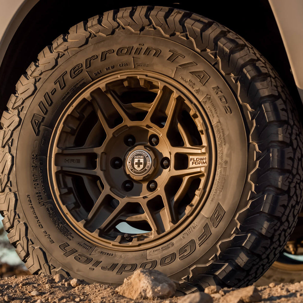 17" HRE FT1 Bronze 17x9 Concave Wheels Rims Fits  2004-2008 Ford F150