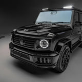 Urban Mercedes G-Wagon W465 front with roof light bar