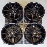 21" SAVINI BM14 GLOSS BLACK CONCAVE WHEELS RIMS FITS DODGE CHALLENGER CHARGER