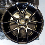 21" SAVINI BM14 GLOSS BLACK CONCAVE WHEELS RIMS FITS DODGE CHALLENGER CHARGER