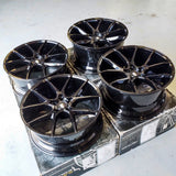 21" SAVINI BM14 GLOSS BLACK CONCAVE WHEELS RIMS FITS DODGE CHALLENGER CHARGER