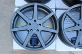 19" ROHANA RC7 GRAPHITE CONCAVE WHEELS RIMS FITS LEXUS IS250 IS350