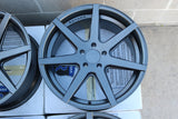 19" ROHANA RC7 GRAPHITE CONCAVE WHEELS RIMS FITS LEXUS IS250 IS350