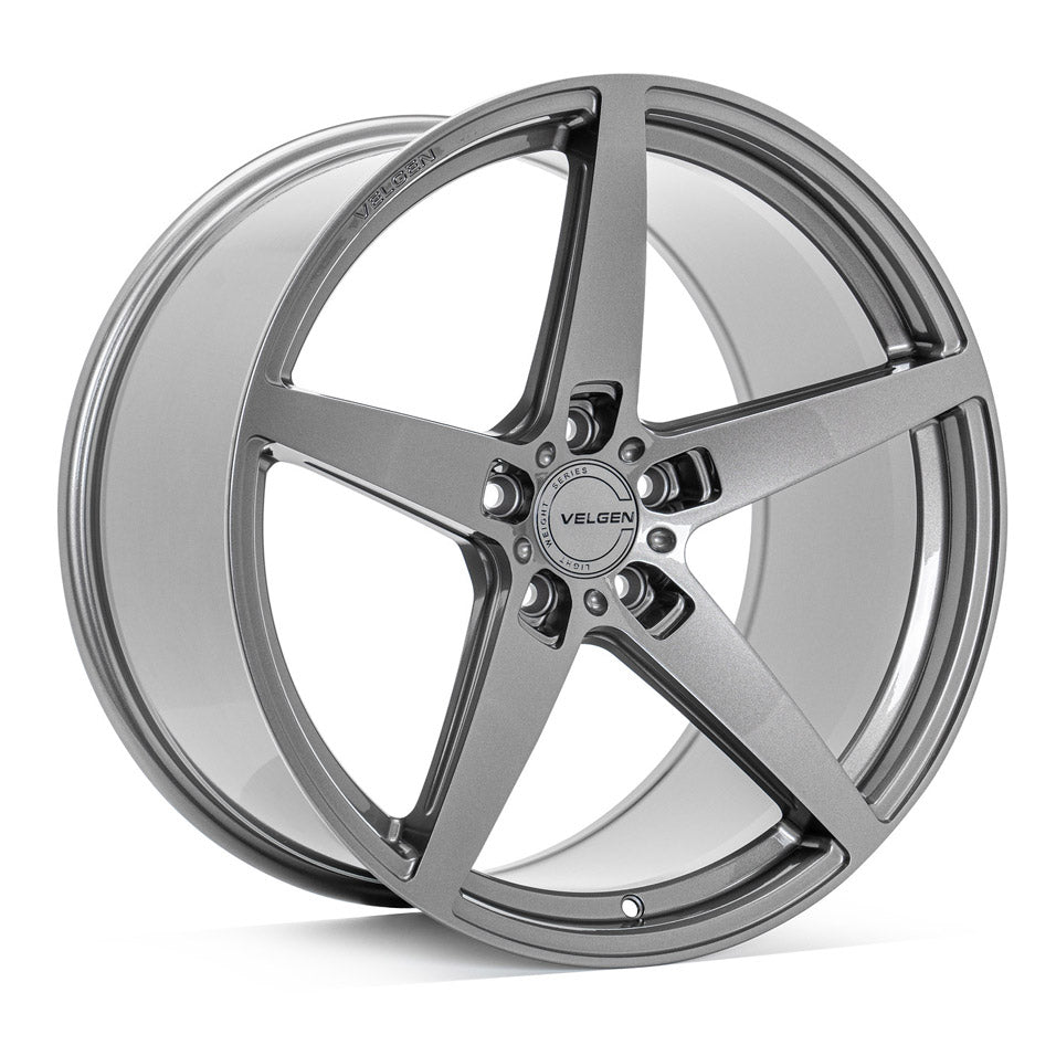 20" Velgen Classic5 Gunmetal Concave Wheels Rims Fits Tesla Model Y