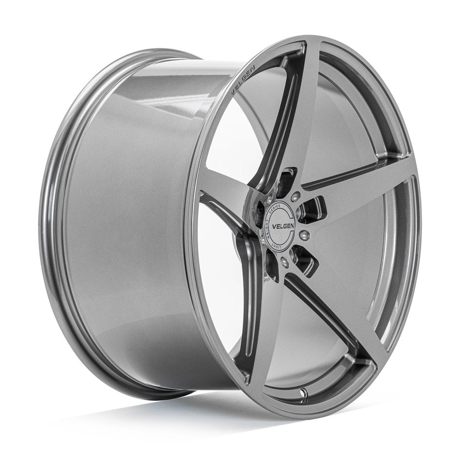 20" Velgen Classic5 Gunmetal Concave Wheels Rims Fits Tesla Model 3