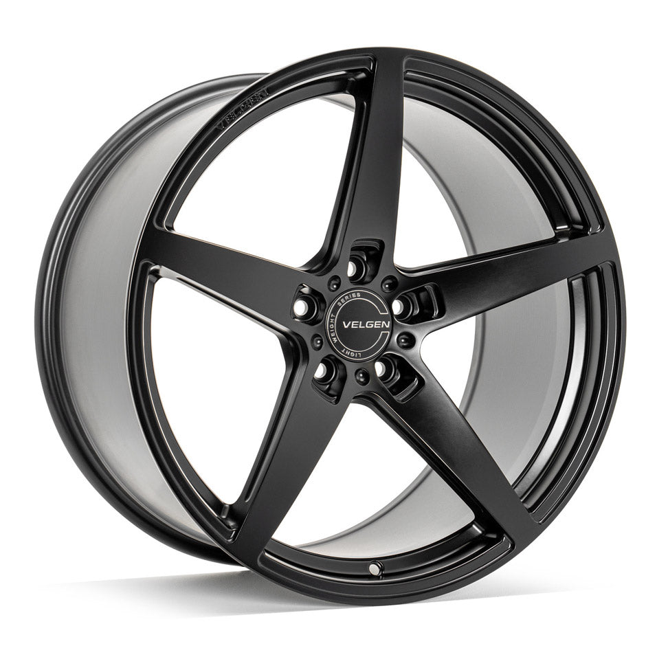 22" Velgen Classic5 22x10.5 Satin Black Concave Wheels Rims Fits Dodge Durango