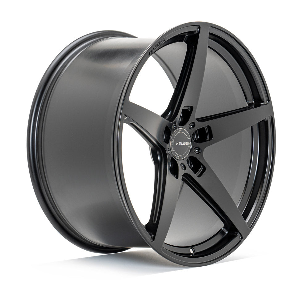 20" Velgen Classic5 Satin Black Concave Wheels Rims Fits Ford Mustang GT
