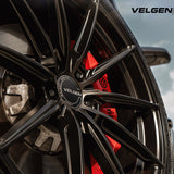 20" Velgen VF10 Satin Black Concave Wheels Rims Fits Ford Mustang